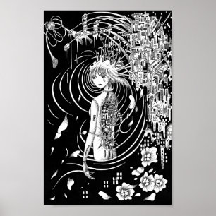 Poster Nostalgie cybernétique.
