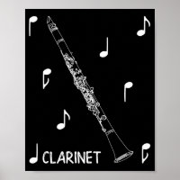 Notes musicales Clarinet