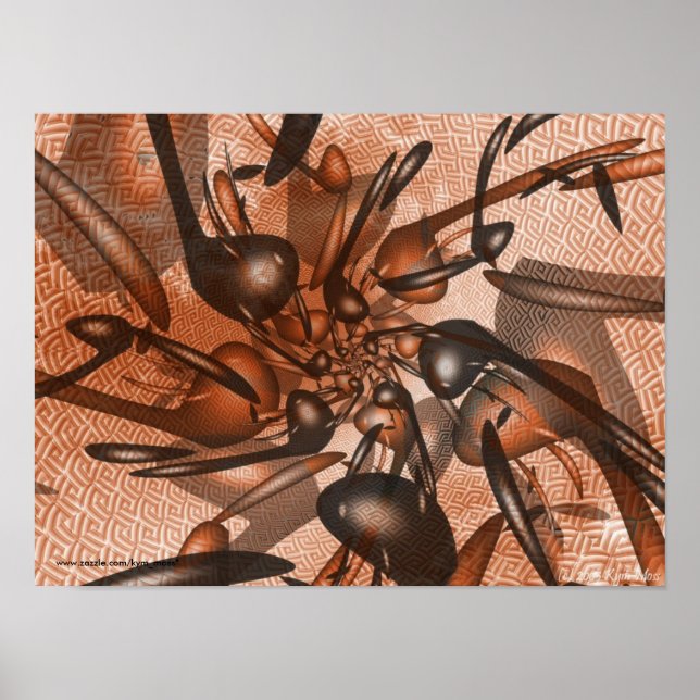 Poster Notes musicales Imprimer (Devant)