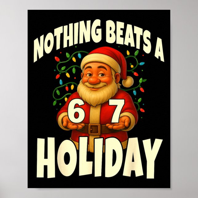 Poster Nothing Beats A 6 7 Holiday 67 Ugly Christmas Funn (Devant)
