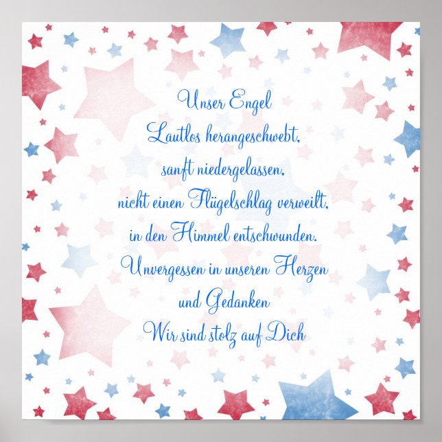 Poster Notre ange (Devant)