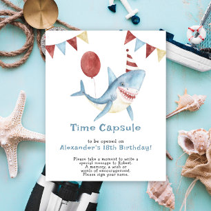Poster Notre capsule temporelle Baby Shark pour son 1er a