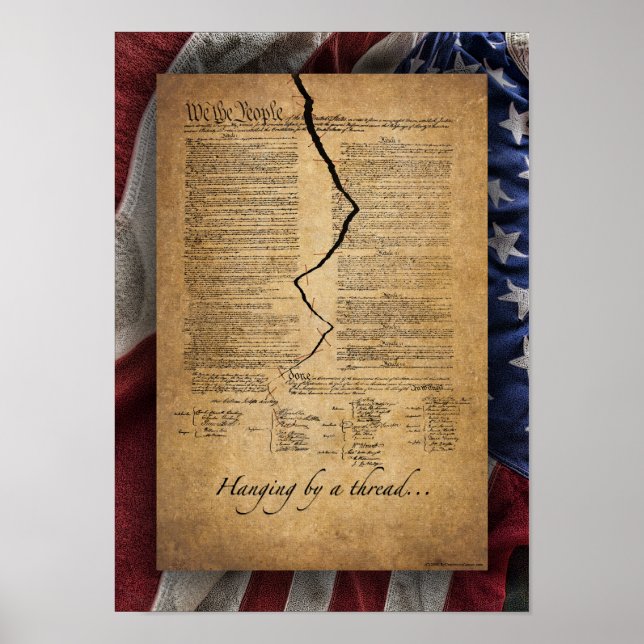 Poster Notre Constitution... (Devant)