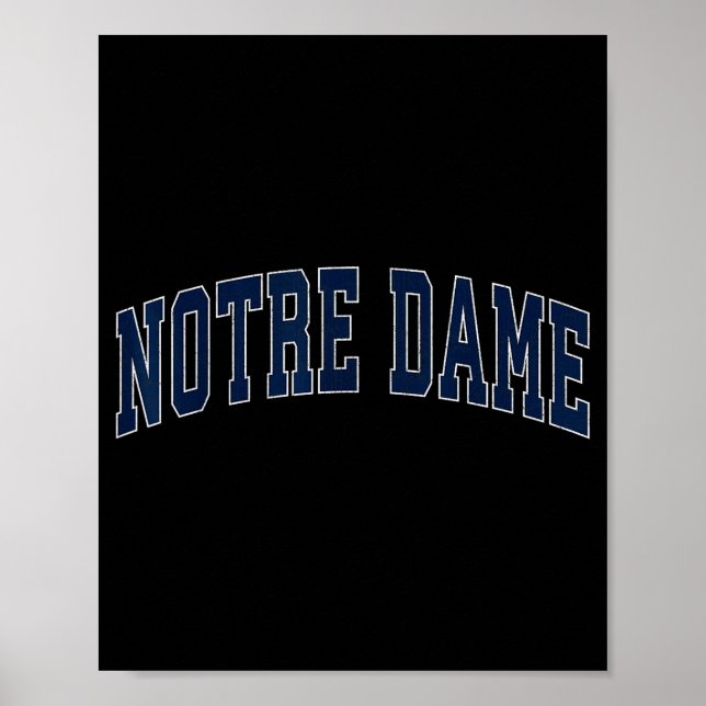 Poster Notre. Dame. Cathedral. Apparel  (Devant)