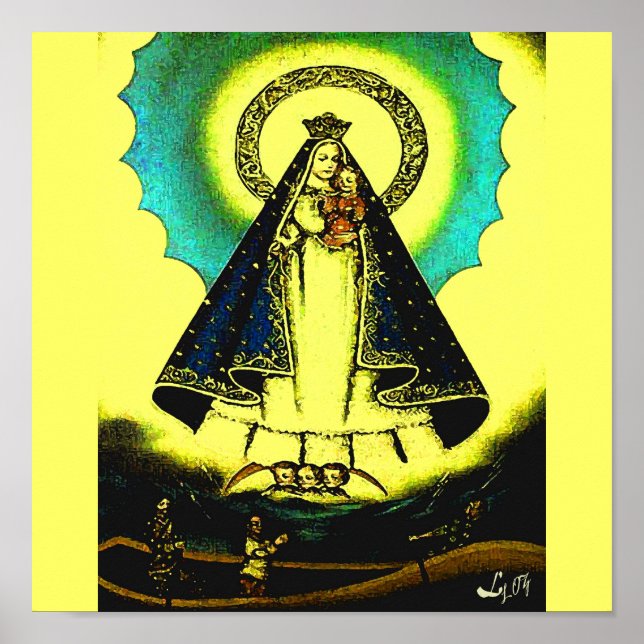 Poster notre dame de charité (Devant)