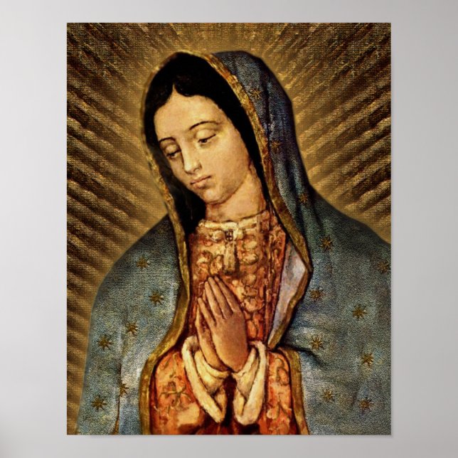 Poster Notre-Dame de Guadalupe (Devant)