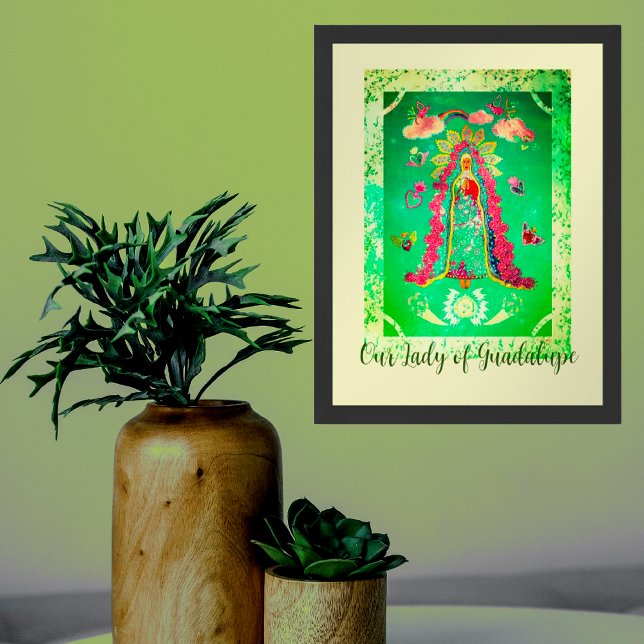 Poster Notre-Dame de Guadalupe (Créateur téléchargé)
