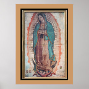 Poster NOTRE DAME DE GUADALUPE 30 x 45