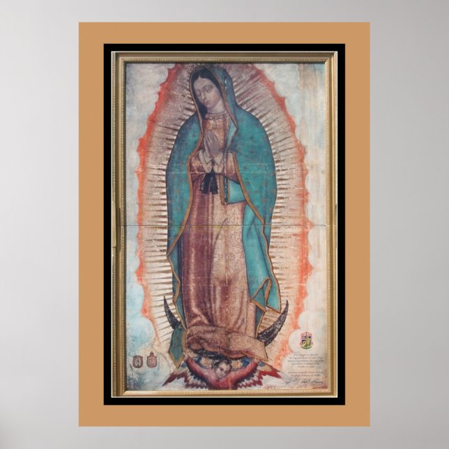 Poster NOTRE DAME DE GUADALUPE 30 x 45 (Devant)