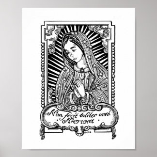 Poster Notre-Dame de Guadalupe (II)