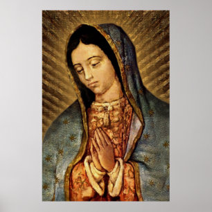 Poster Notre-Dame de Guadalupe Image de dévotion