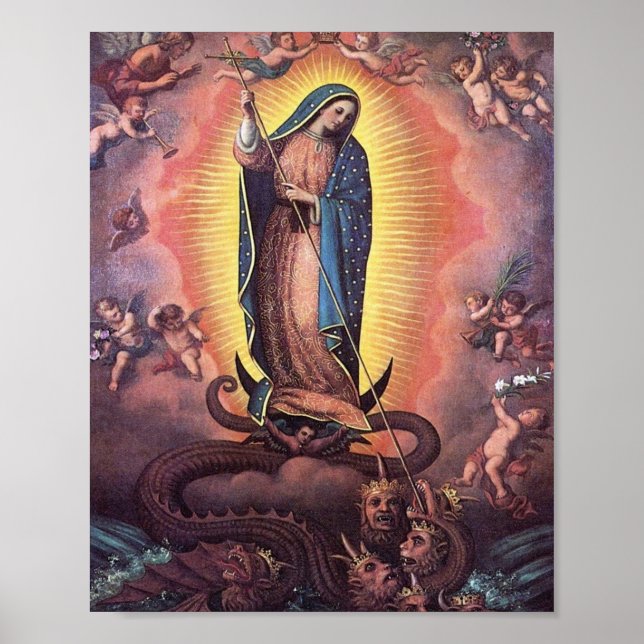 Poster Notre Dame de la Guadalupe (Devant)