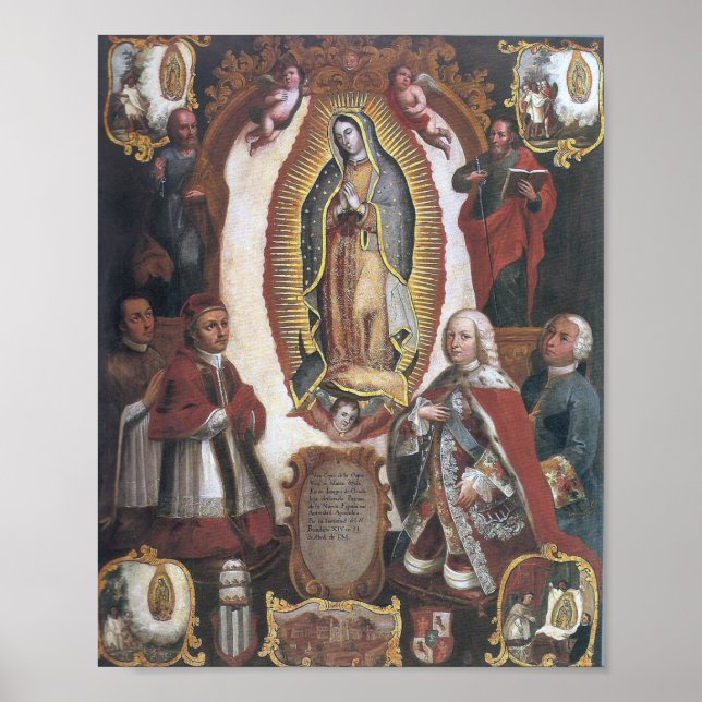 Poster Notre Dame de la Guadalupe (Devant)