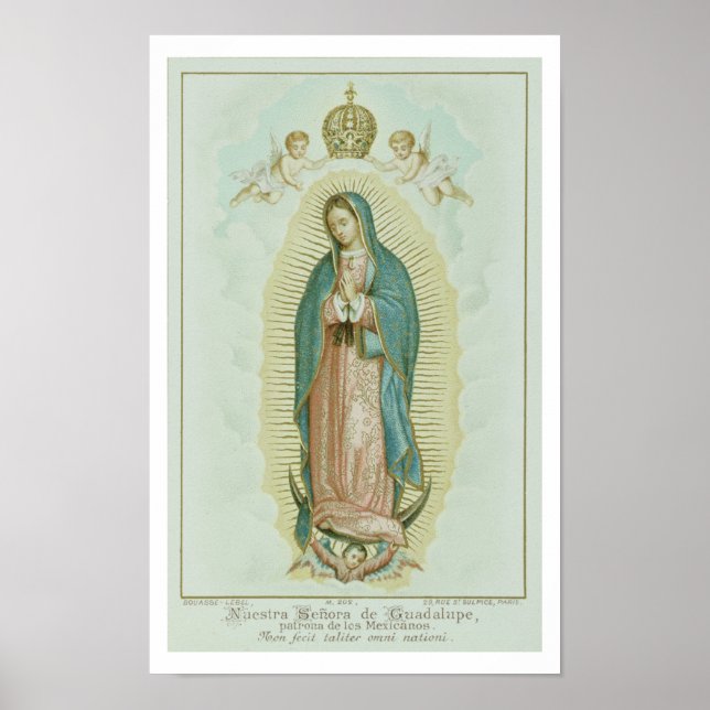 Poster Notre Dame de la Guadalupe (Devant)