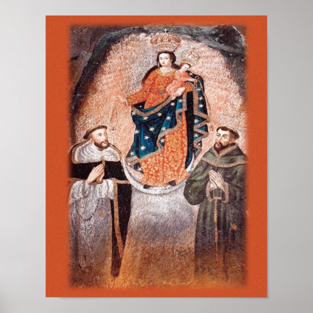 Poster Notre-Dame de Las Lajas (Devant)