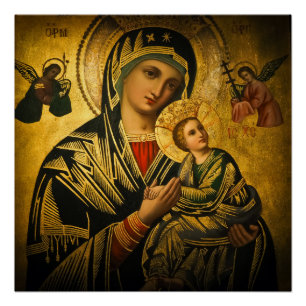 Poster Notre Dame de Perpetual Aide