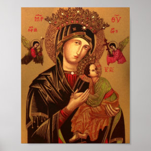 Poster Notre Dame De Perpetual Aide Version originale