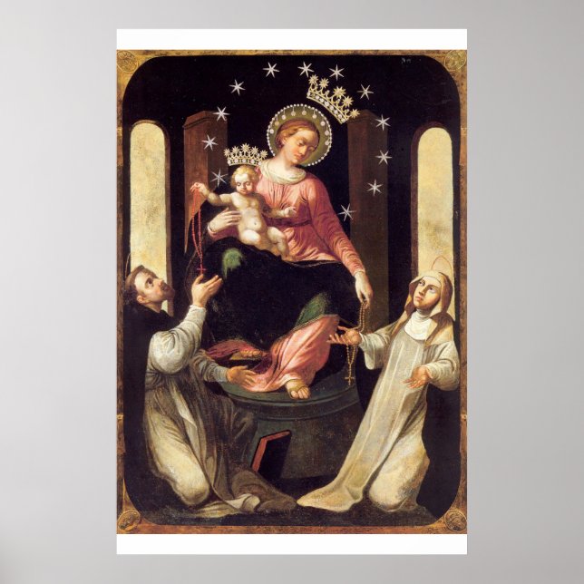 Poster Notre-Dame de Pompéi (Devant)