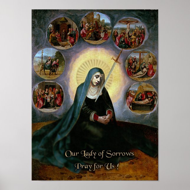 Poster Notre Dame des Douleurs (Devant)