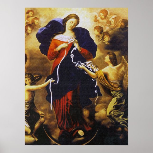 POSTER NOTRE DAME SOUS LES NOEUDS. (Devant)