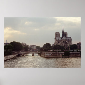 Poster Notre-Dame sur la Seine