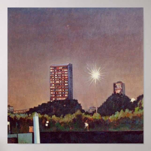 Poster Notre Lune moderne (Devant)
