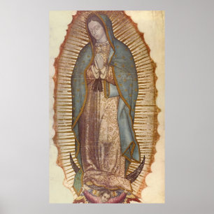 Poster Notre Madame Of Guadalupe 36" x 60"