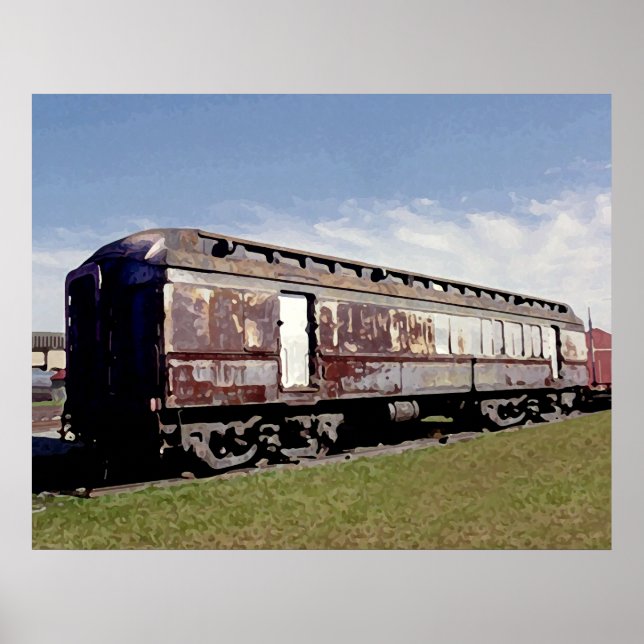 Poster Notre patrimoine ferroviaire (Devant)