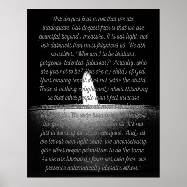 Poster Notre profonde peur (Devant)