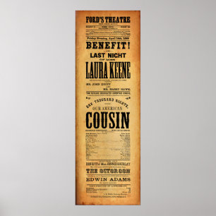 Poster Notre théâtre américain de Ford de cousin le 14