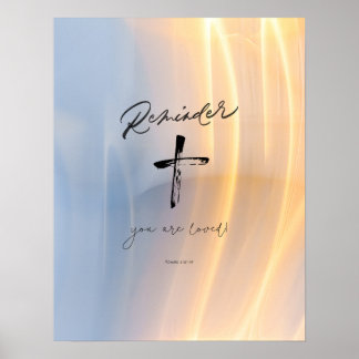 Poster N'oublie jamais... Vous êtes aimés.