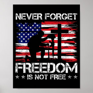 Poster N'oubliez jamais que la liberté n'est pas le jour