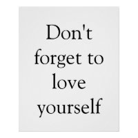 N'oubliez pas de vous aimer motivationnelle inspir