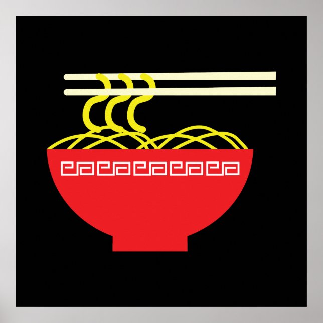 Poster Nouilles (Devant)