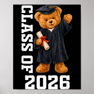 Poster Nounours 2026 ours en peluche journée de remise de