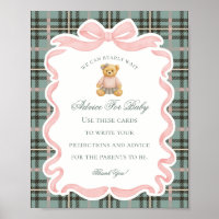 Nounours à ruban coquette rose Conseils pour bébé