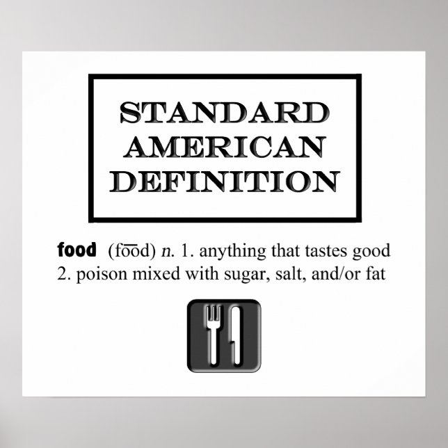 Poster Nourriture? (Devant)