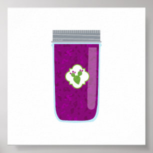 Poster Nourriture de canne - Confiture de poires