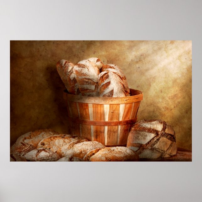 Poster Nourriture - Pain - Votre pain quotidien (Devant)
