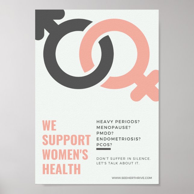 Poster Nous appuyons l'affiche sur le milieu de travail d (Devant)
