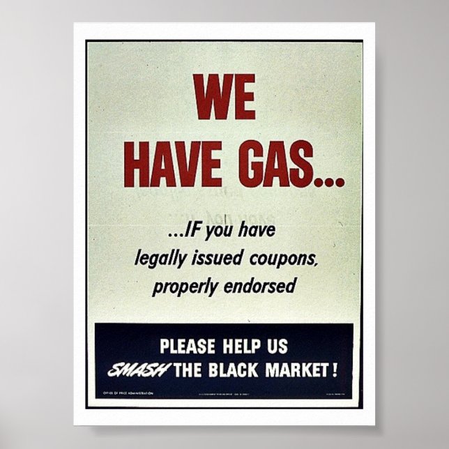 Poster Nous avons du gaz (Devant)