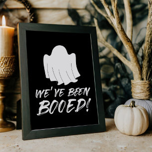 Poster Nous avons été réservé Boo Voisin Jeu Signe Voisin