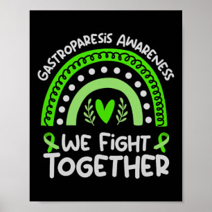 Poster Nous combattons ensemble _ Comfor de sensibilisati