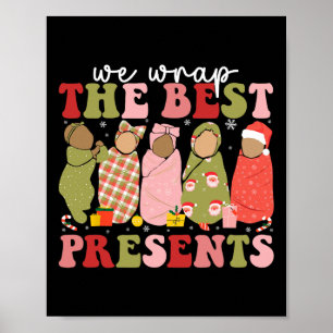 Poster Nous Enveloppons Les Meilleurs Présentations Mère 