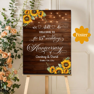 Poster Nous Faisons Encore 15ème Anniversaire Mariage Lum