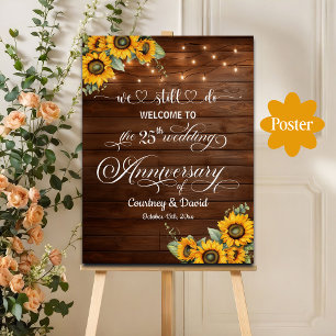 Poster Nous Faisons Encore 25ème Anniversaire Mariage Lum