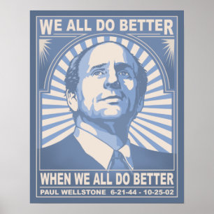 Poster Nous faisons tous mieux - Wellstone