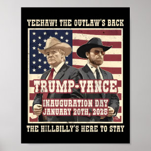Poster Nous L'Avons Fait L'Outlaw Et La Vance Hillbilly D