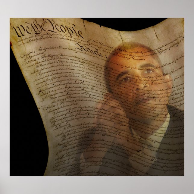 Poster Nous le Peuple...Barack Obama & la Constitution (Devant)