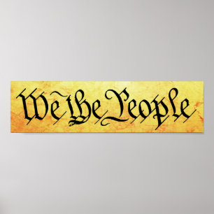 Poster Nous Le Peuple Bumper Sticker